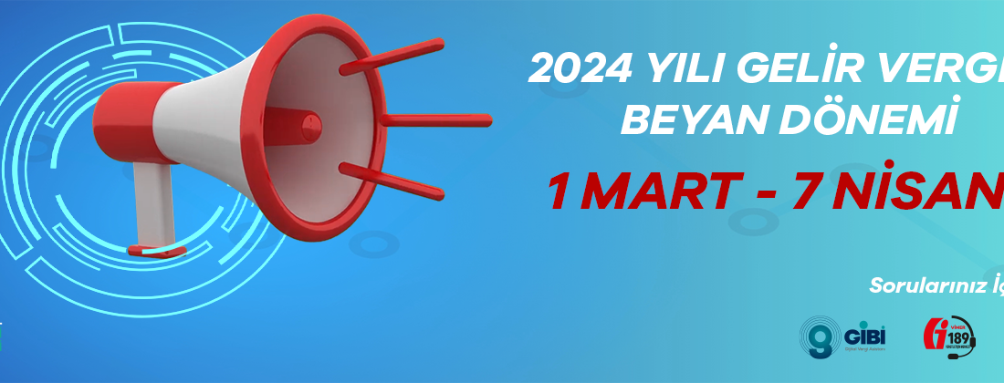 📌 2024 Yılı Gelir Vergisi Beyannamesi İçin Son Tarihler!

Gelir İdaresi